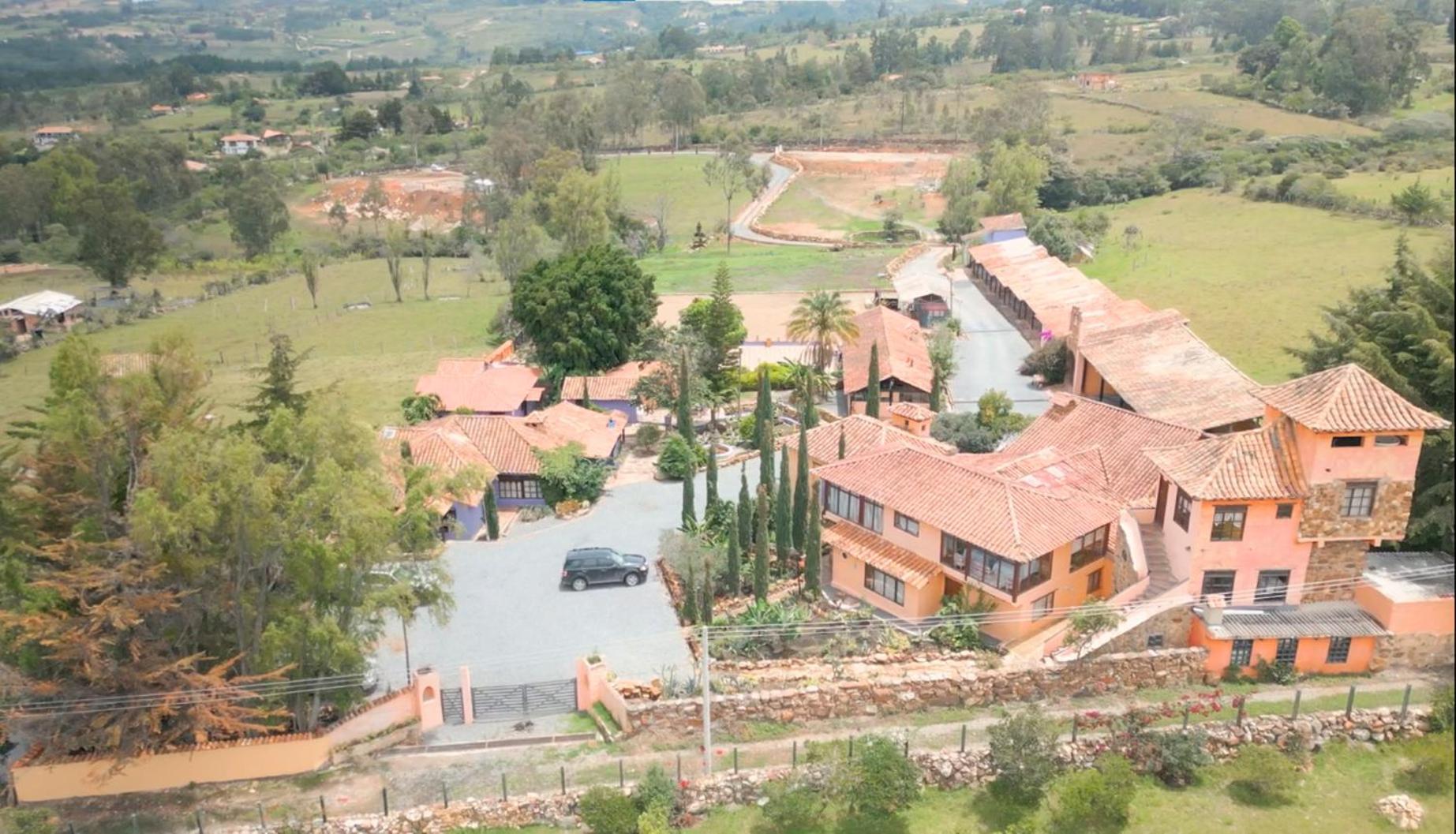 Hacienda Flamingo Casa de hóspedes Villa de Leyva Exterior foto